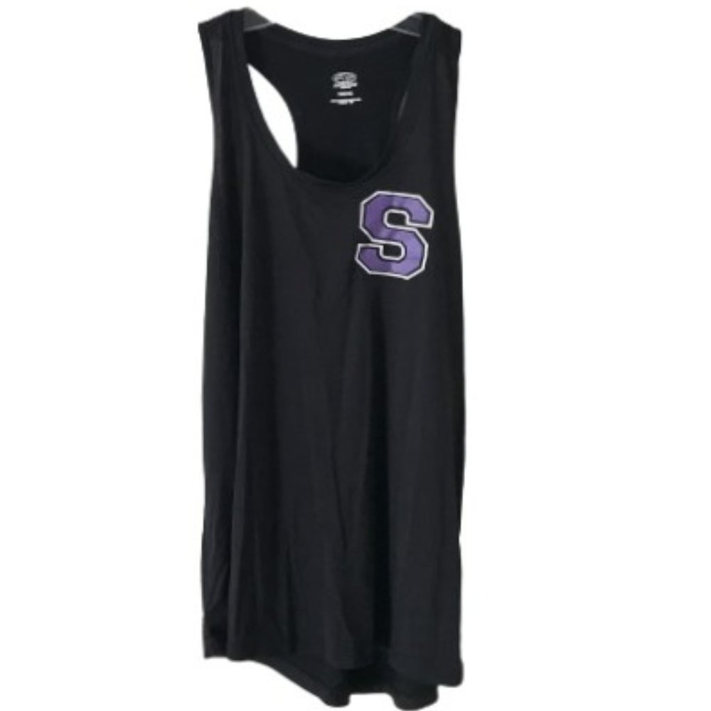 Women's Black Racerback Tank XS